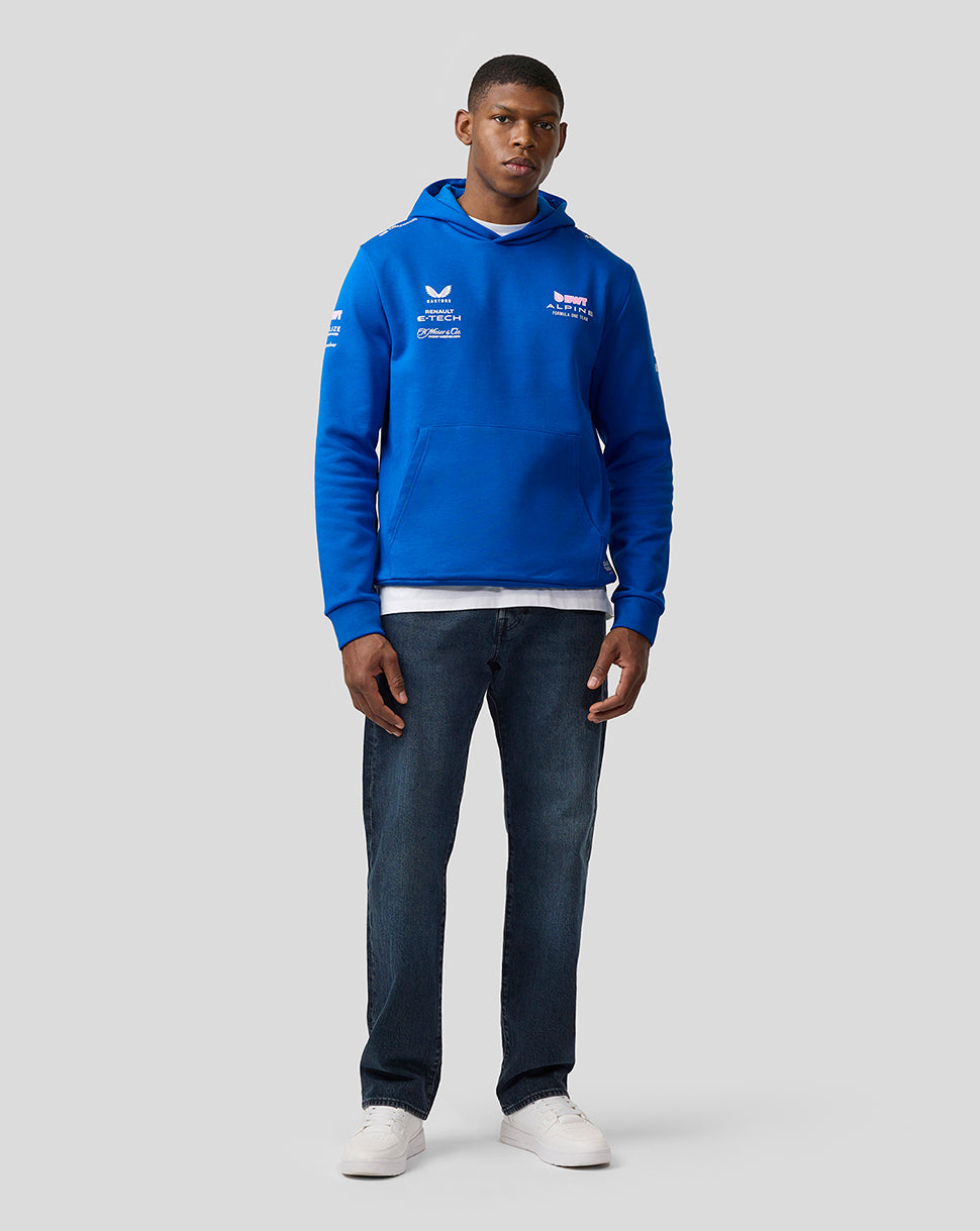 Bwt Alpine Formula One Team’S Unisex Official Pullover Hoodie - Lapis Blue