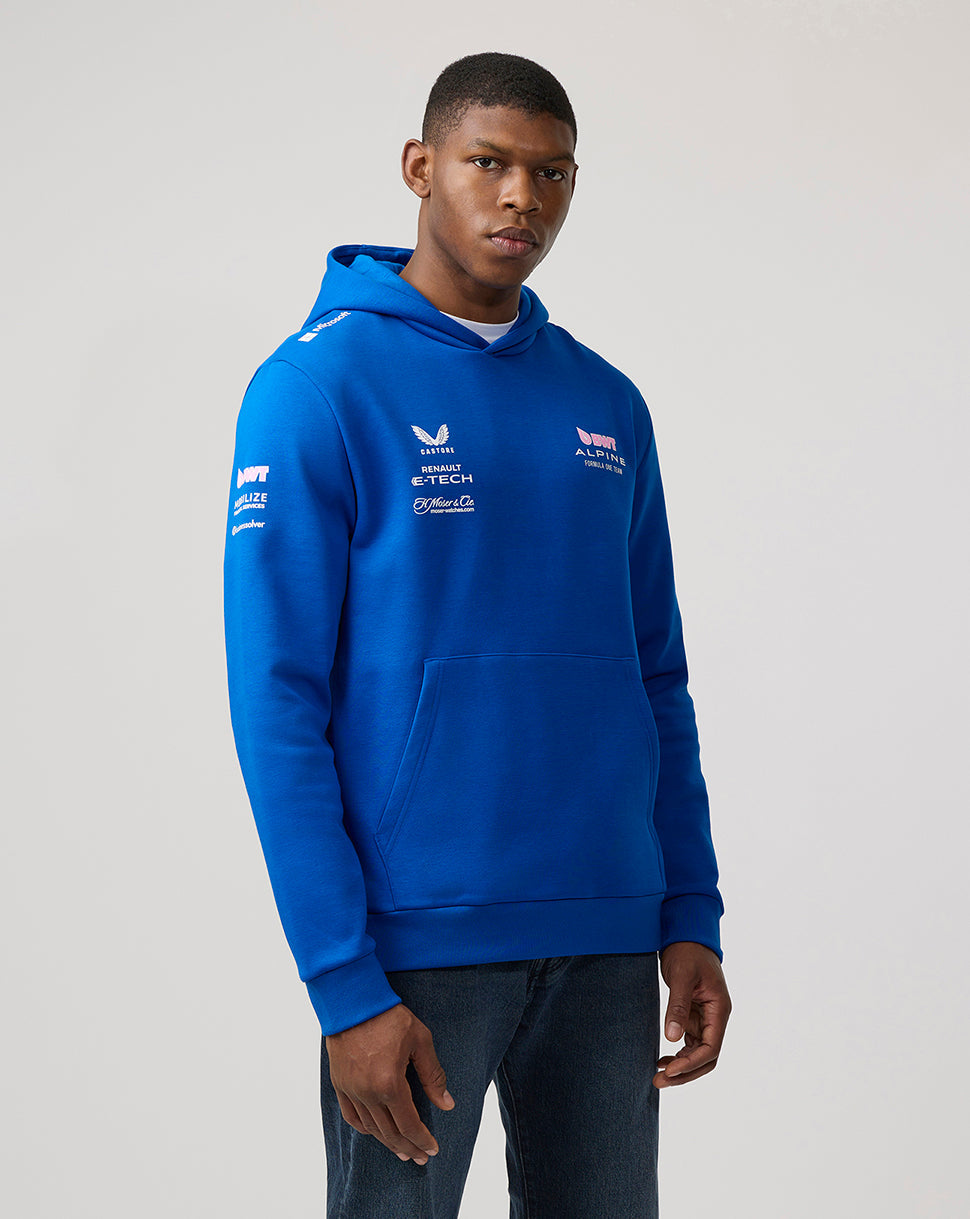 Bwt Alpine Formula One Team’S Unisex Official Pullover Hoodie - Lapis Blue