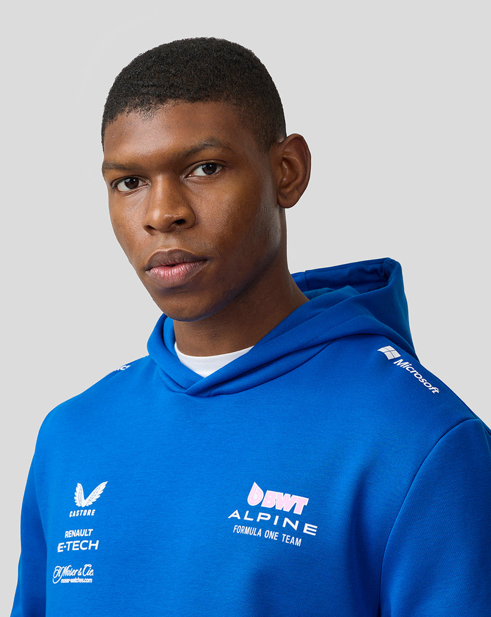 Bwt Alpine Formula One Team’S Unisex Official Pullover Hoodie - Lapis Blue