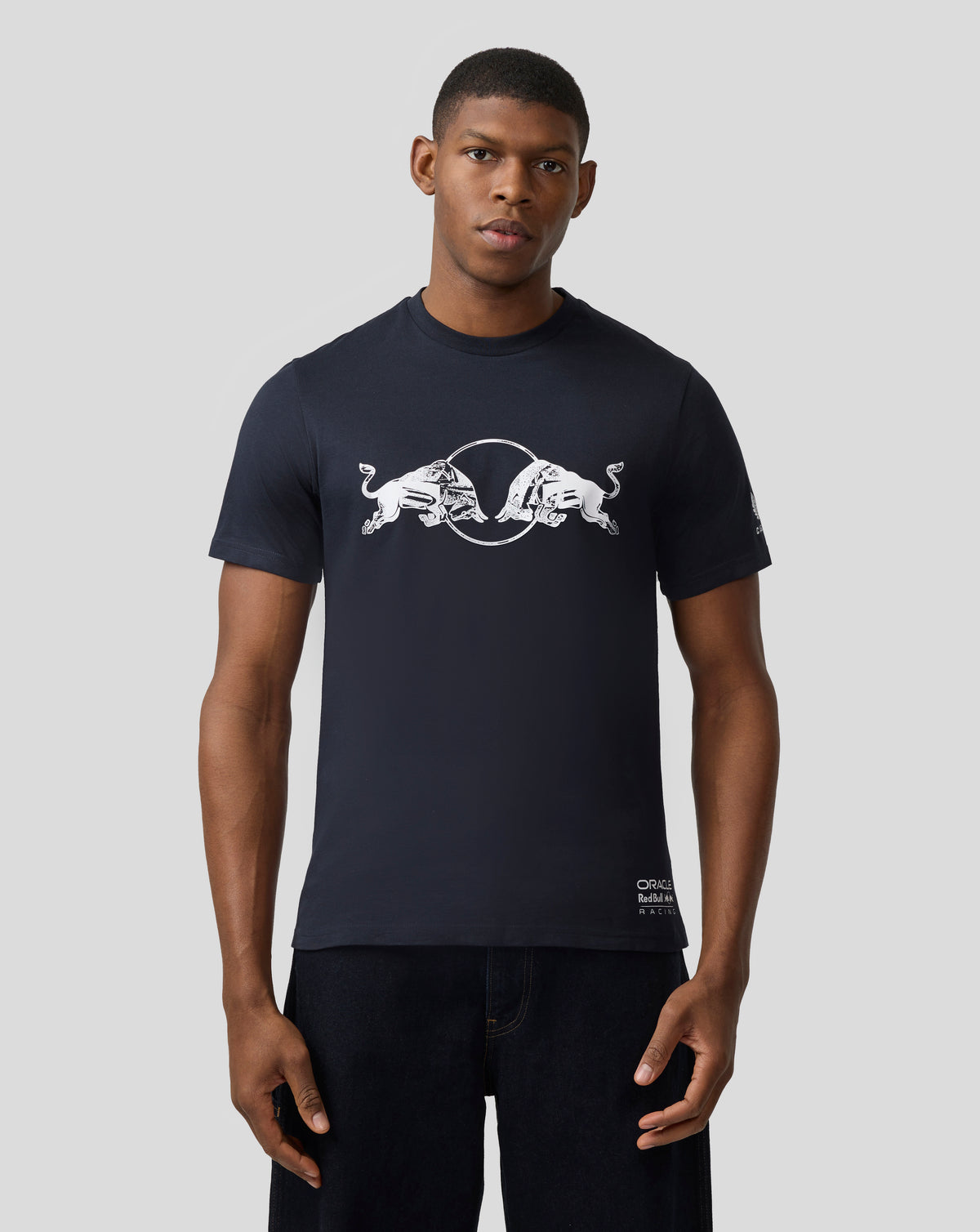 Oracle Red Bull Racing Unisex Graphic Bull T-Shirt - Night Sky - Night Sky