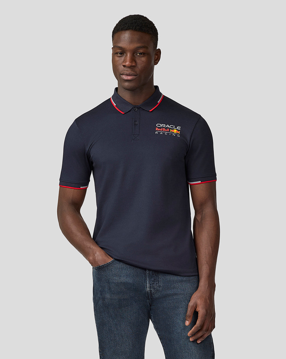 Polo Core unisex con logotipo a todo color Oracle Red Bull Racing – Night Sky - Night Sky