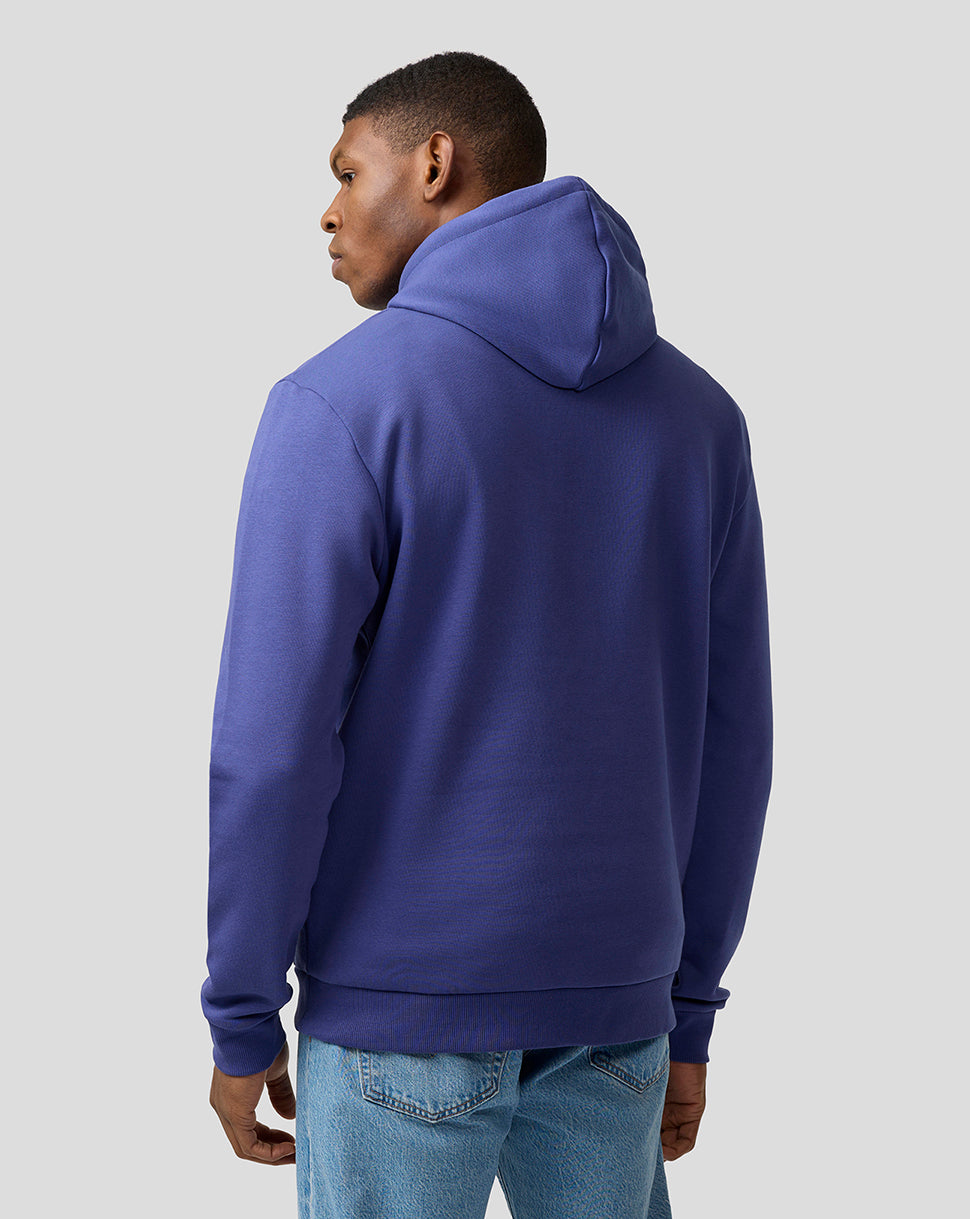Oracle Red Bull Racing Unisex Large Front Logo Hoodie - Skipper Blue - Skipper Blue
