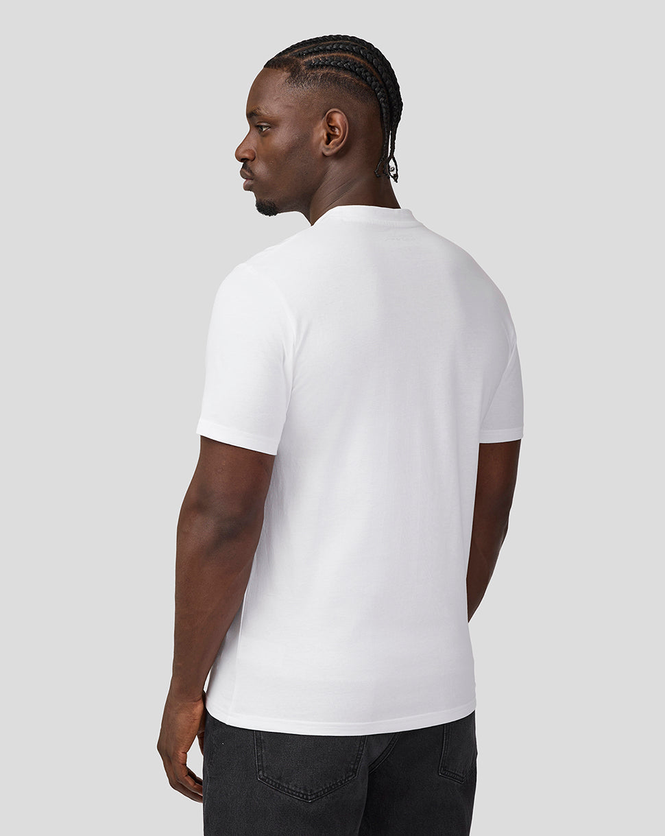 Camiseta unisex con logotipo grande Oracle Red Bull Racing – Blanco brillante - Blanco brillante