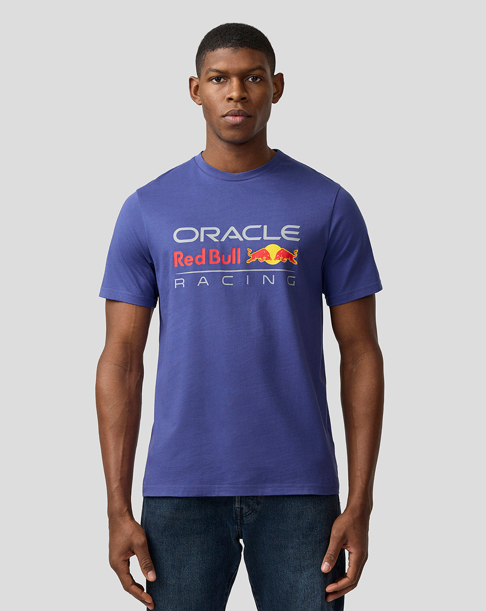 Camiseta unisex con logotipo grande Oracle Red Bull Racing – Skipper Blue - Skipper Blue