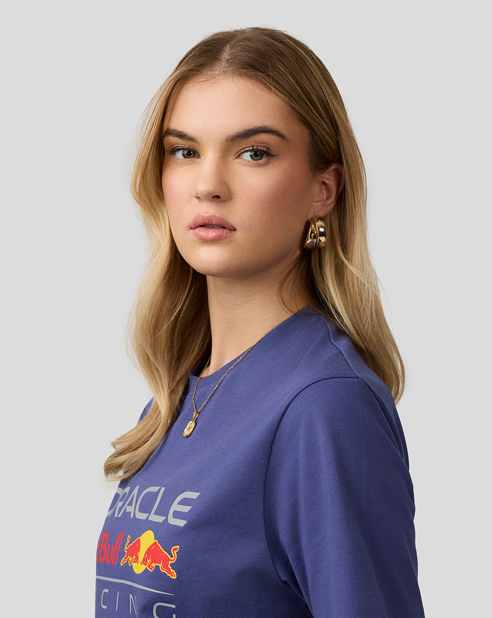 Camiseta unisex con logotipo grande Oracle Red Bull Racing – Skipper Blue - Skipper Blue