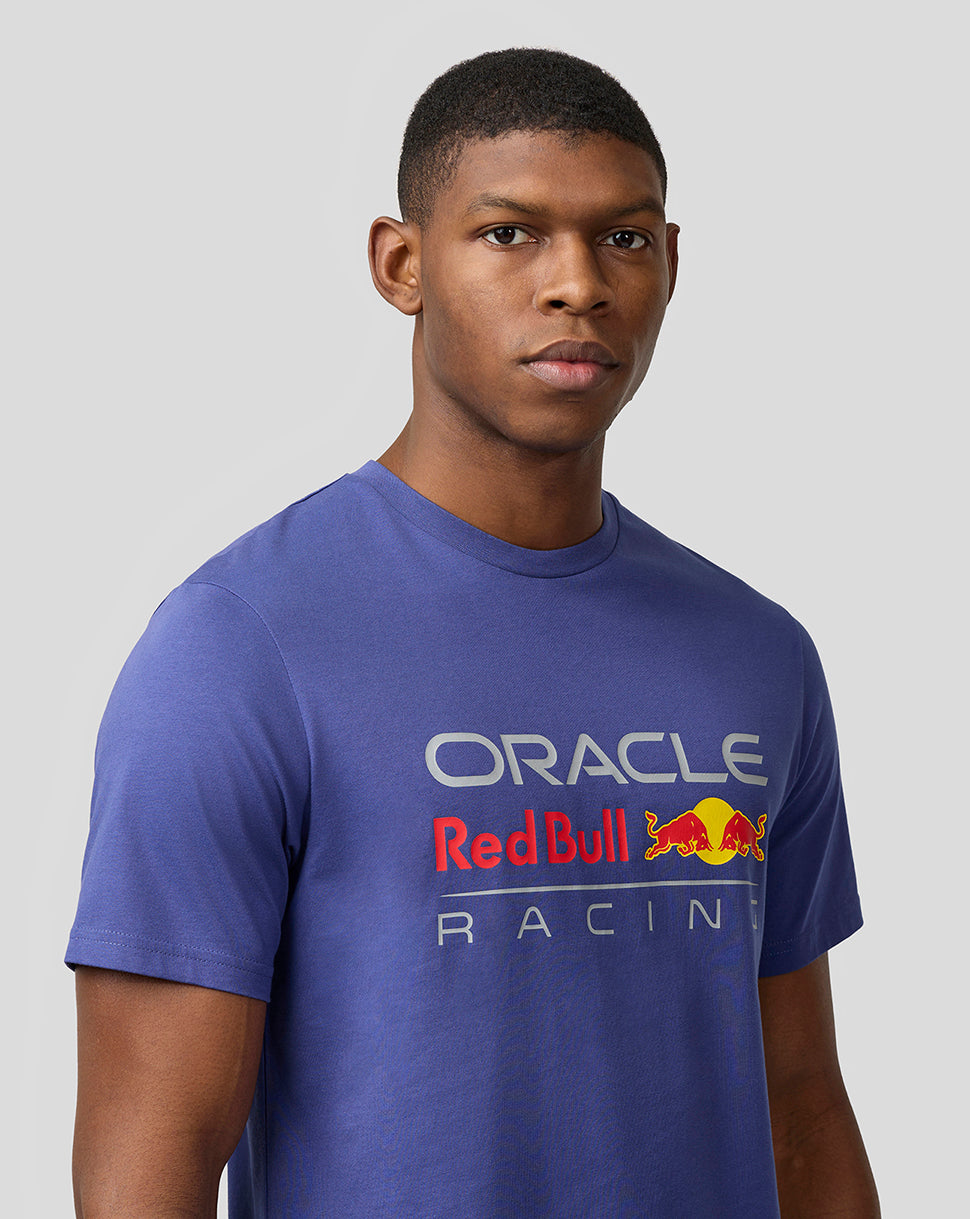 Camiseta unisex con logotipo grande Oracle Red Bull Racing – Skipper Blue - Skipper Blue