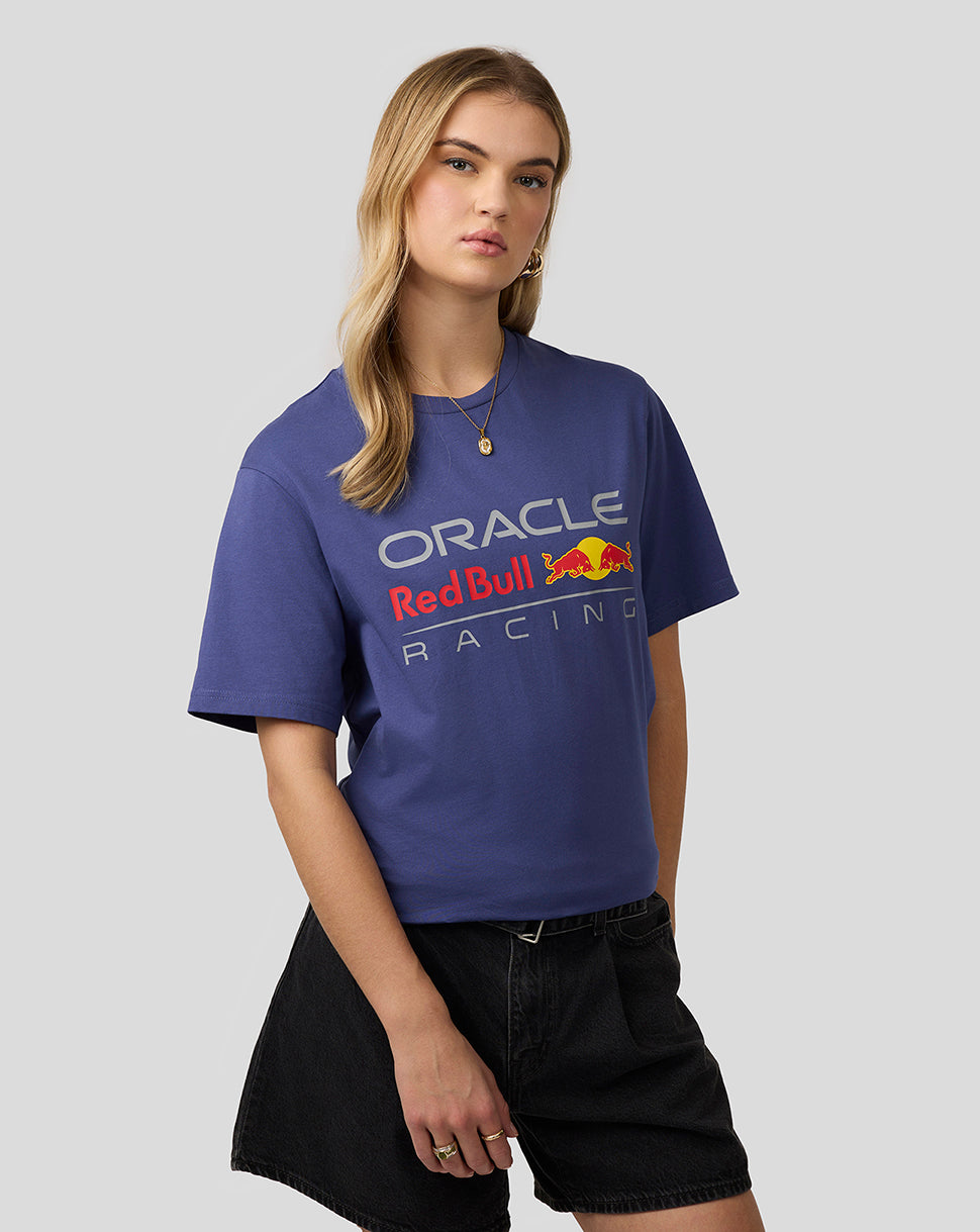 Camiseta unisex con logotipo grande Oracle Red Bull Racing – Skipper Blue - Skipper Blue
