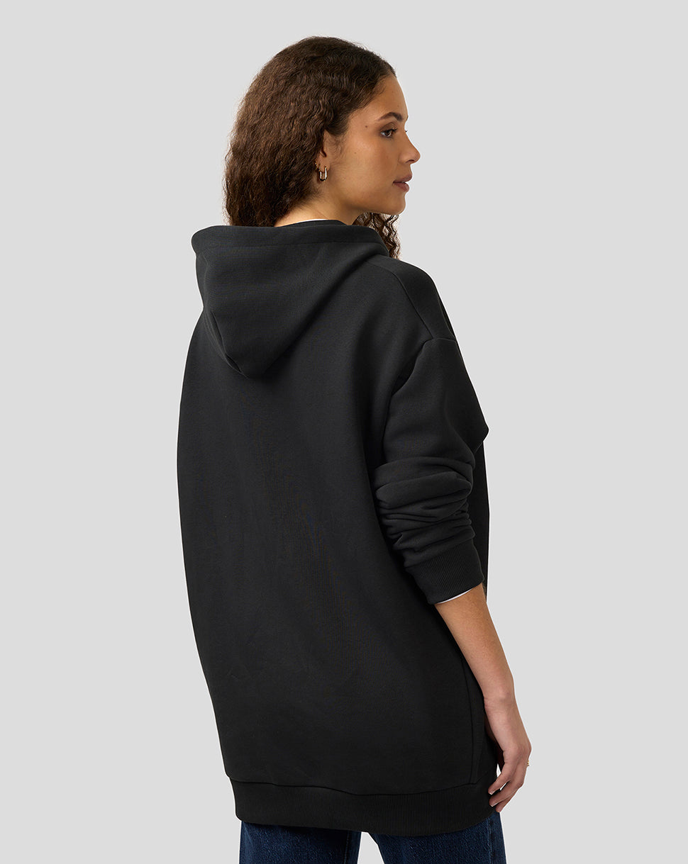 BWT Alpine Formula One Team Unisex Dual Brand Dual Brand Black on Black Zipped Hoodie