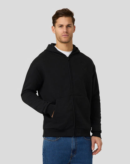 BWT Alpine Formula One Team Unisex Dual Brand Dual Brand Black on Black Zipped Hoodie