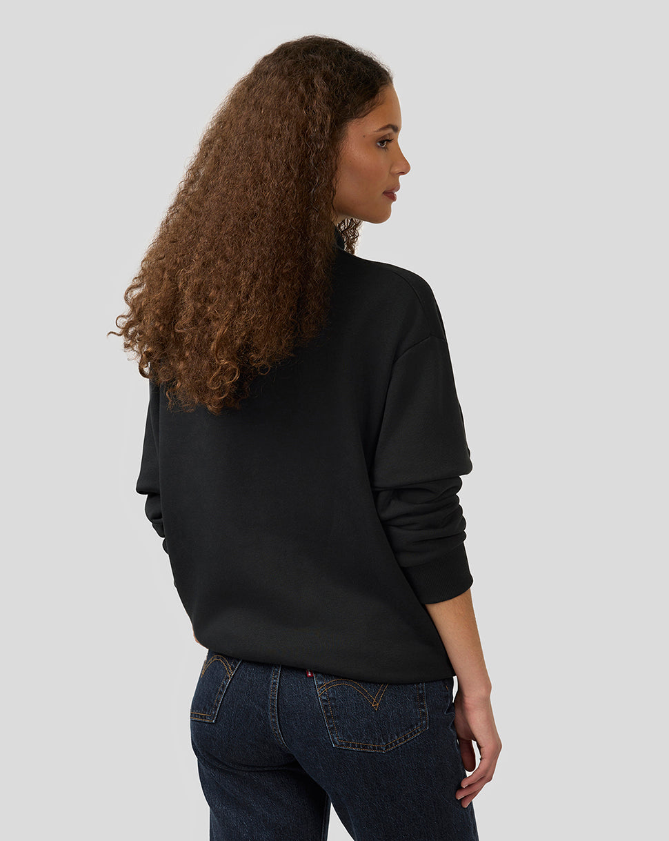 BWT Alpine Formula One Team’s Unisex Dual Brand Quarter Zip Long-Sleeved Top