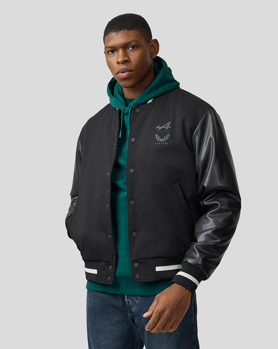 Cazadora bomber Dual Brand BWT Alpine Formula One Team unisex - Caviar Black