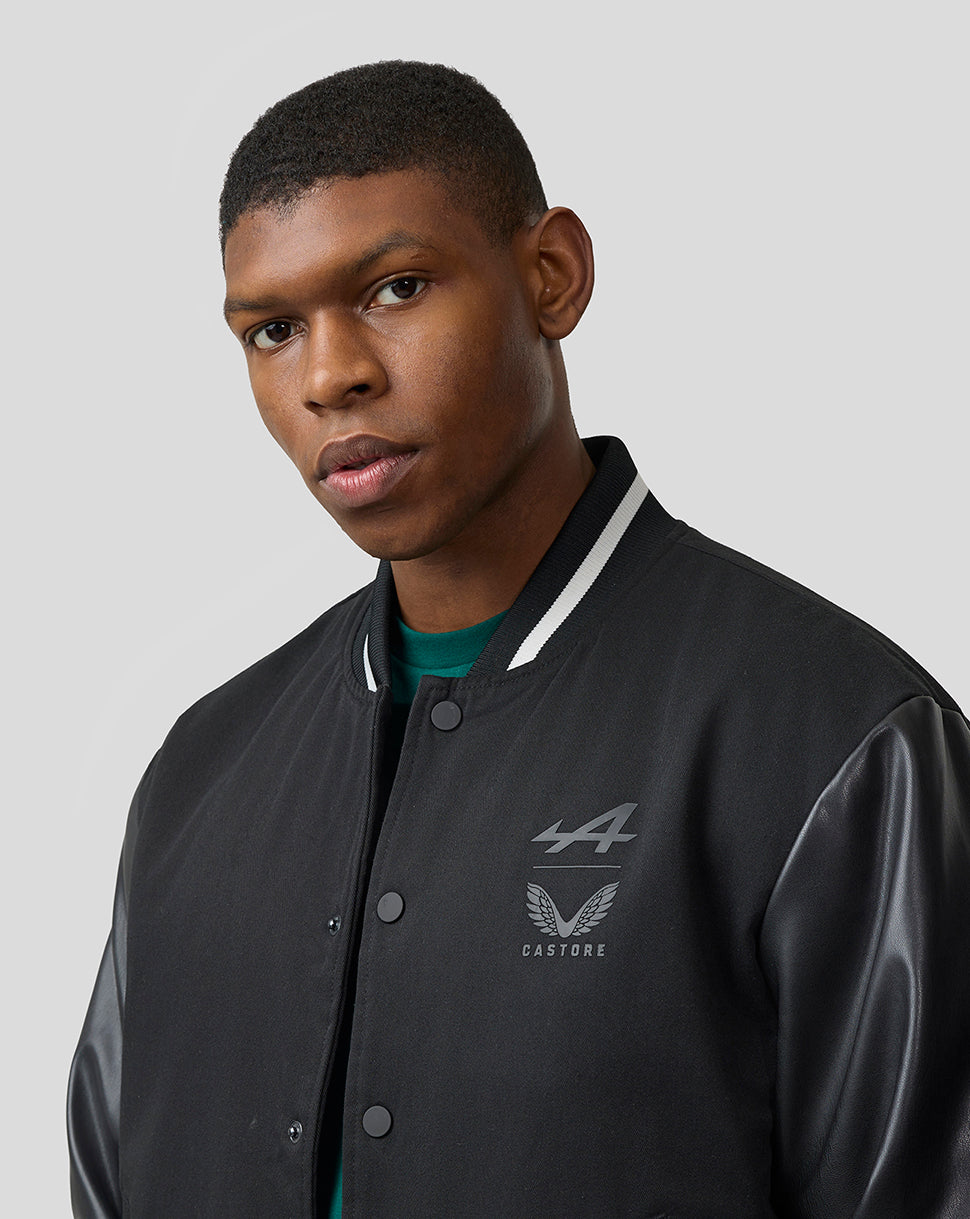 Cazadora bomber Dual Brand BWT Alpine Formula One Team unisex - Caviar Black