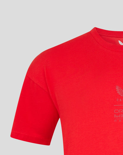 Oracle Red Bull Racing Unisex Oversized T-Shirt - Flame Scarlet