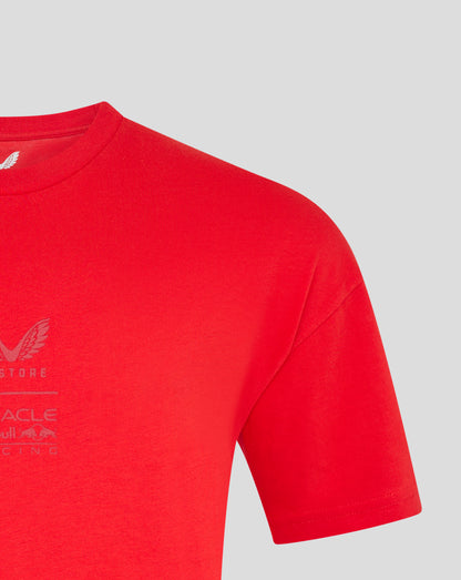 Oracle Red Bull Racing Unisex Oversized T-Shirt - Flame Scarlet
