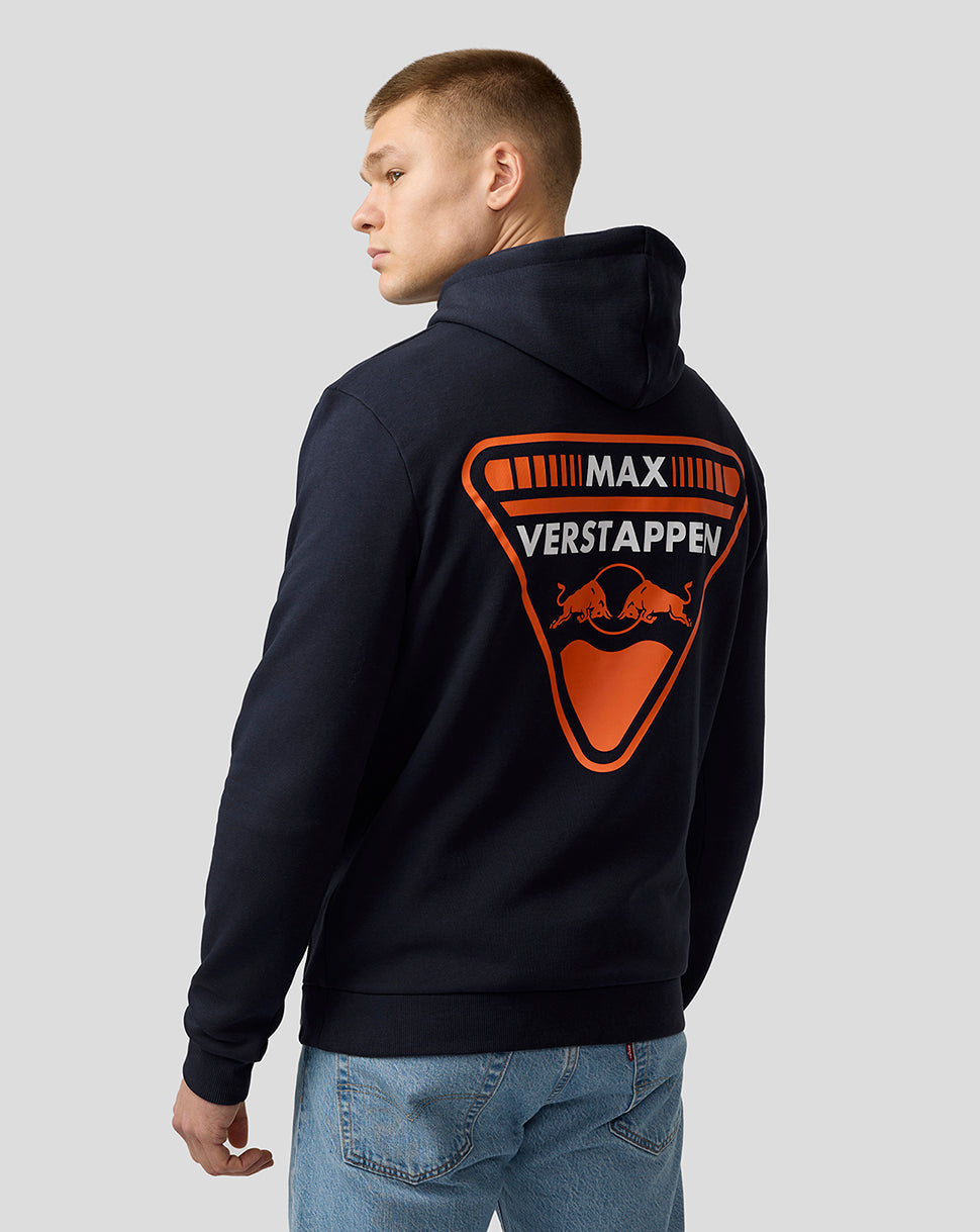Oracle Red Bull Racing Unisex Max Verstappen Crest Pullover Hoodie - Night Sky