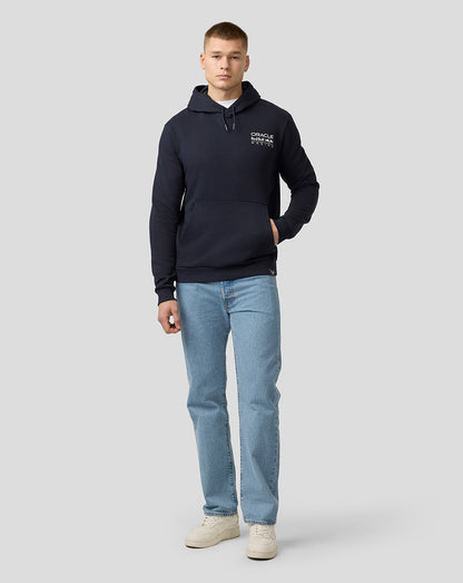 Oracle Red Bull Racing Unisex Max Verstappen Crest Pullover Hoodie - Night Sky