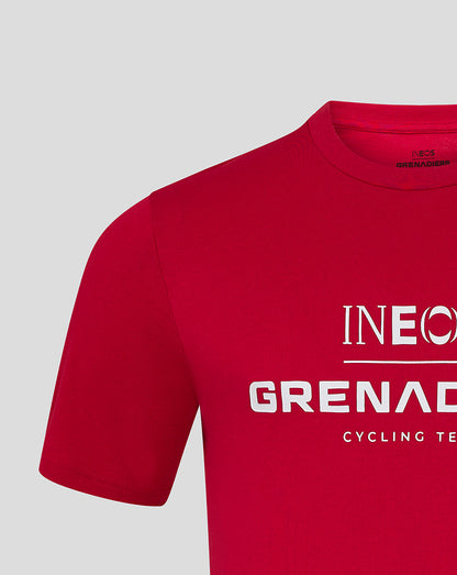 INEOS Grenadiers Unisex Core Monobrand Short Sleeve T-Shirt - Red