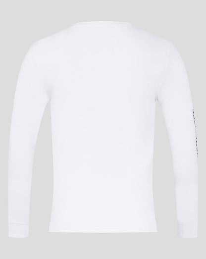 INEOS Grenadiers Unisex Core Monobrand Long Sleeve T-Shirt - White
