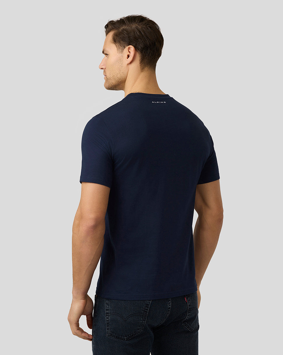 Alpine Unisex Core essentials T-Shirt - Black Iris