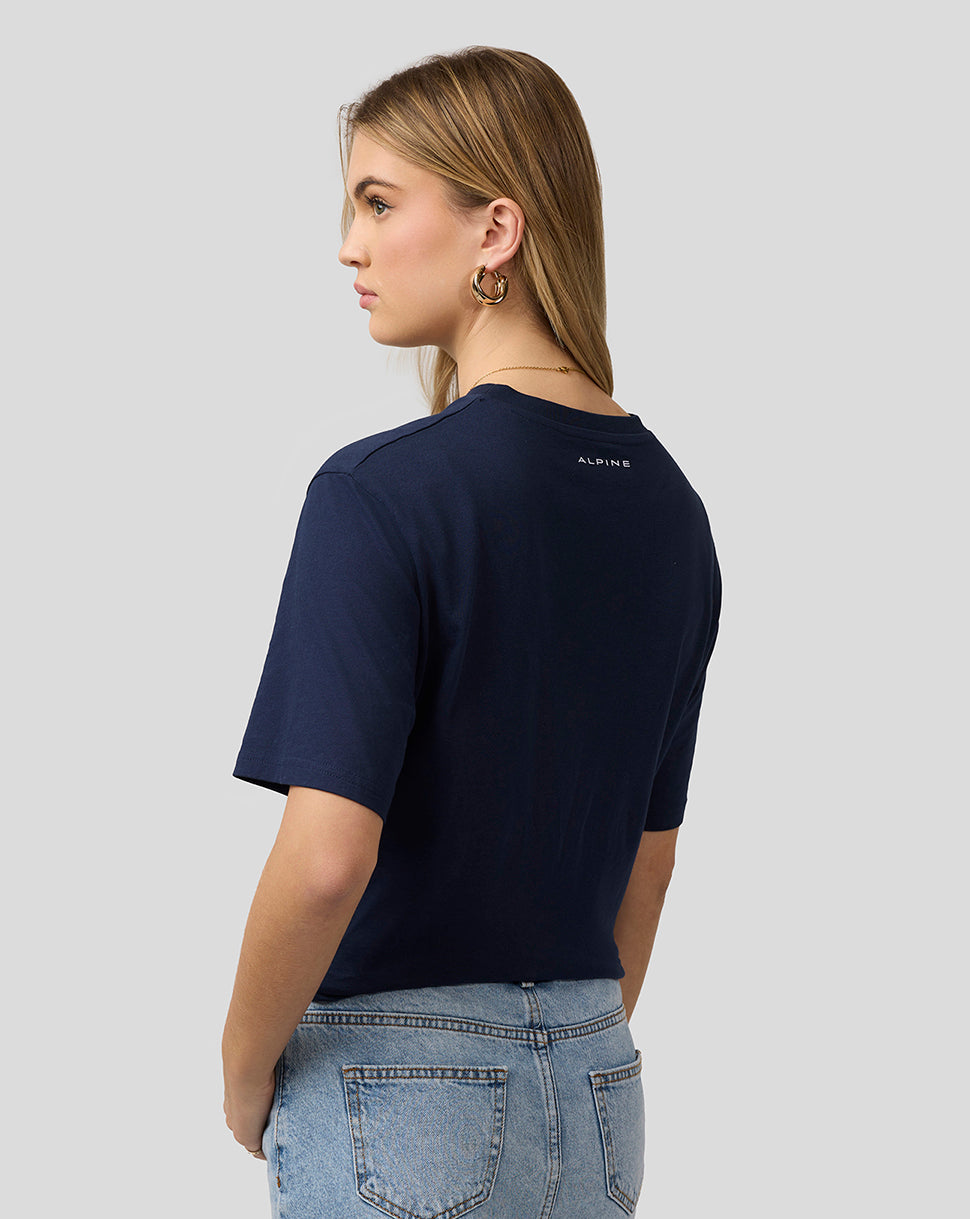 Alpine Unisex Core essentials T-Shirt - Black Iris
