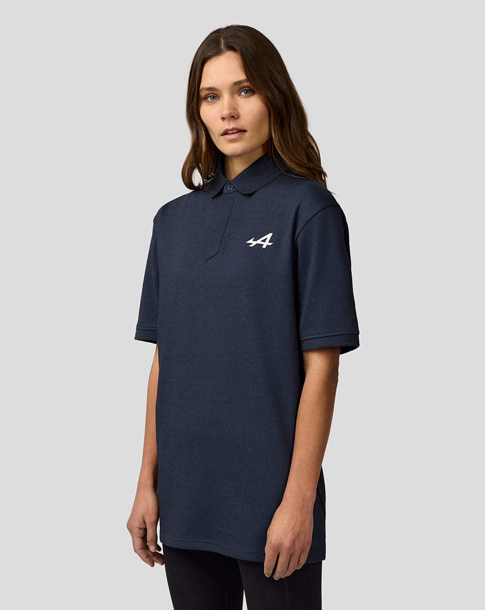 Alpine Unisex Core essentials Polo Shirt - Black Iris