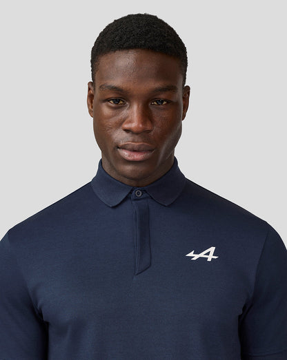 Alpine Unisex Core essentials Polo Shirt - Black Iris