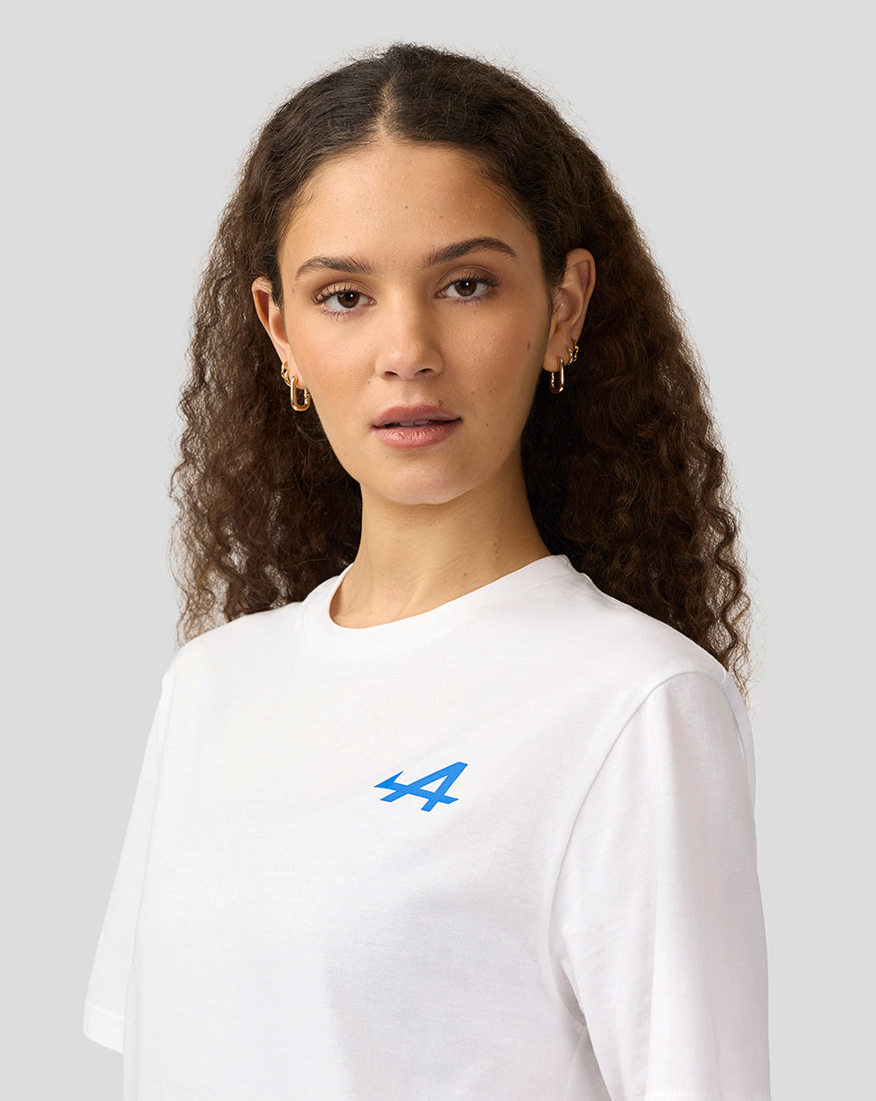 Alpine Unisex Graphic T-Shirt - Brilliant White - Brilliant White