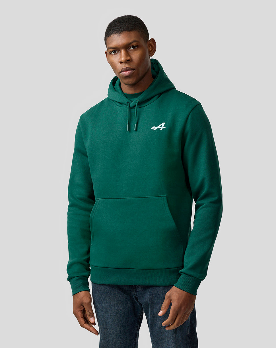 Alpine Unisex Grafisch Hoodie – Botanical Groen - Botanisch groen