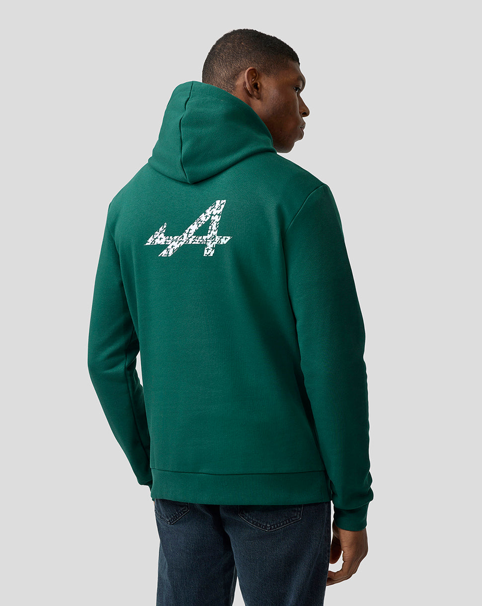Alpine Unisex Grafisch Hoodie – Botanical Groen - Botanisch groen