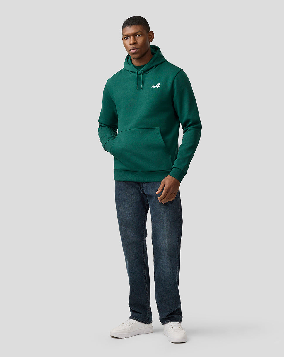 Alpine Unisex Grafisch Hoodie – Botanical Groen - Botanisch groen