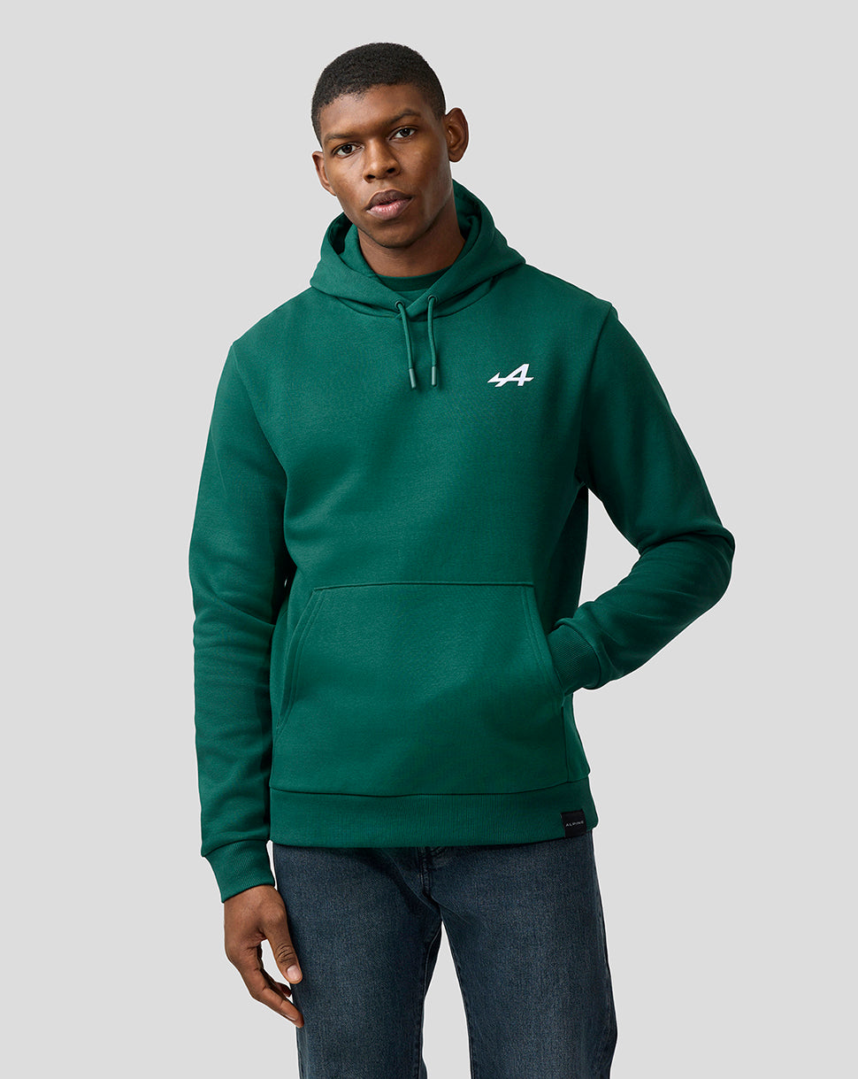 Alpine Unisex Grafisch Hoodie – Botanical Groen - Botanisch groen