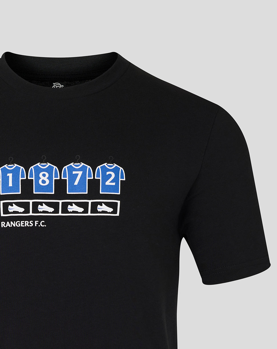 Rangers Unisex 25/26 Changing Room T-Shirt – Caviar - Caviar