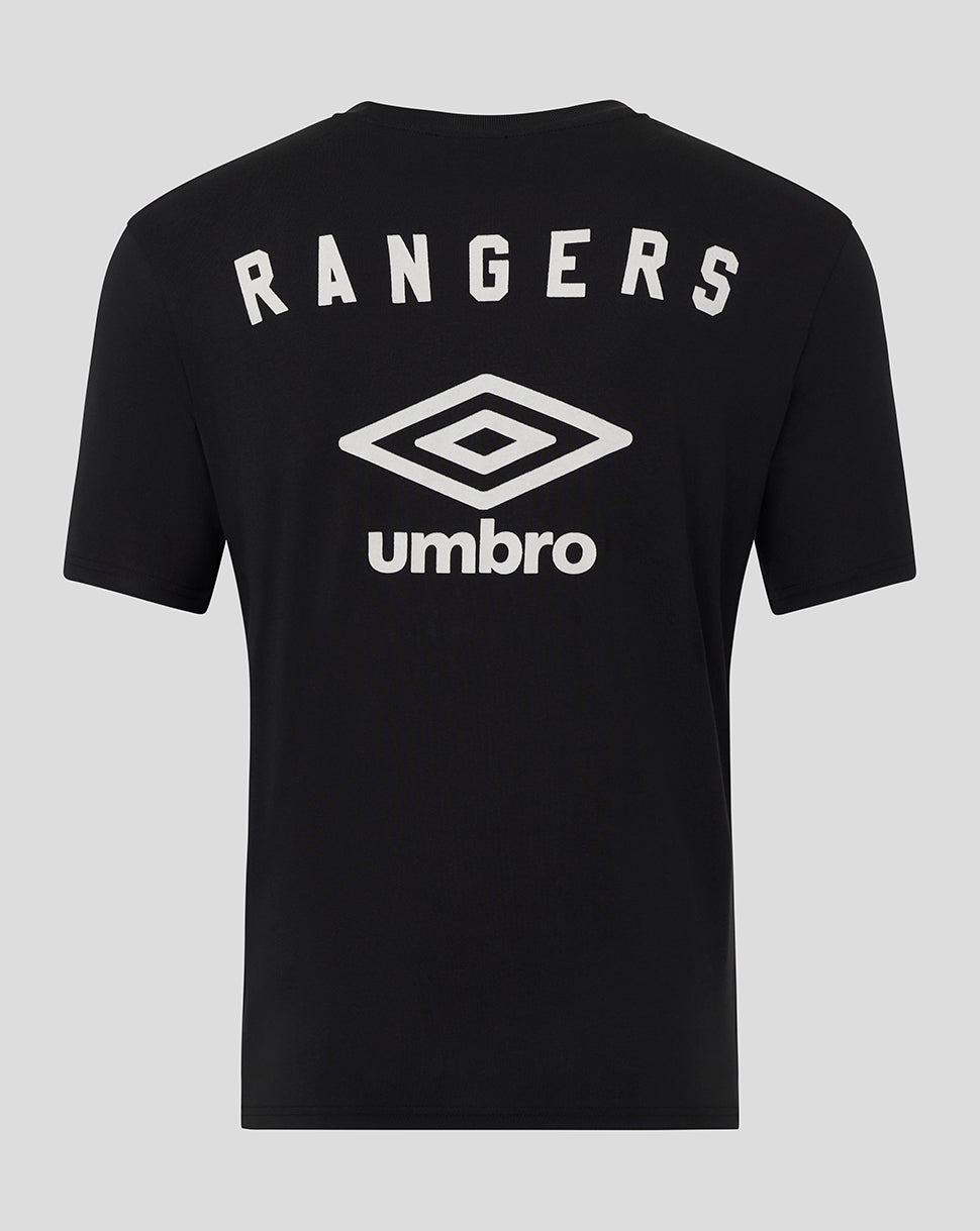 Rangers Adult 25/26 Travel Short Sleeve Tee - Caviar