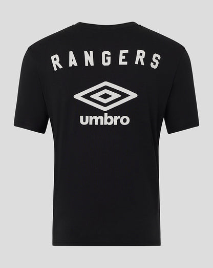 Rangers Adult 25/26 Travel Short Sleeve Tee - Caviar