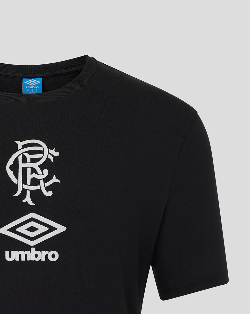Rangers Adult 25/26 Travel Short Sleeve Tee - Caviar