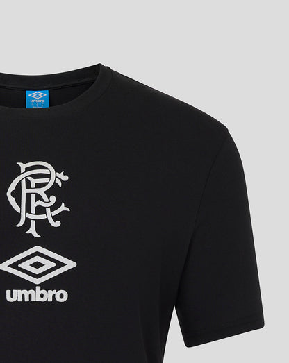 Rangers Adult 25/26 Travel Short Sleeve Tee - Caviar