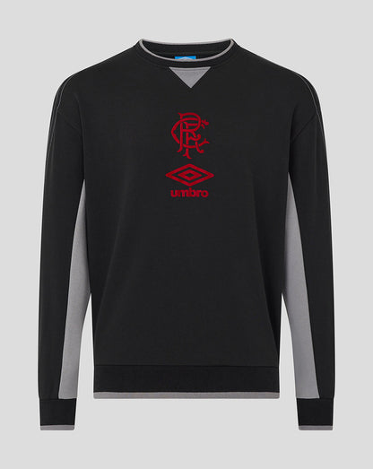 Rangers Adults 25/26 Travel Crew Sweat - Caviar