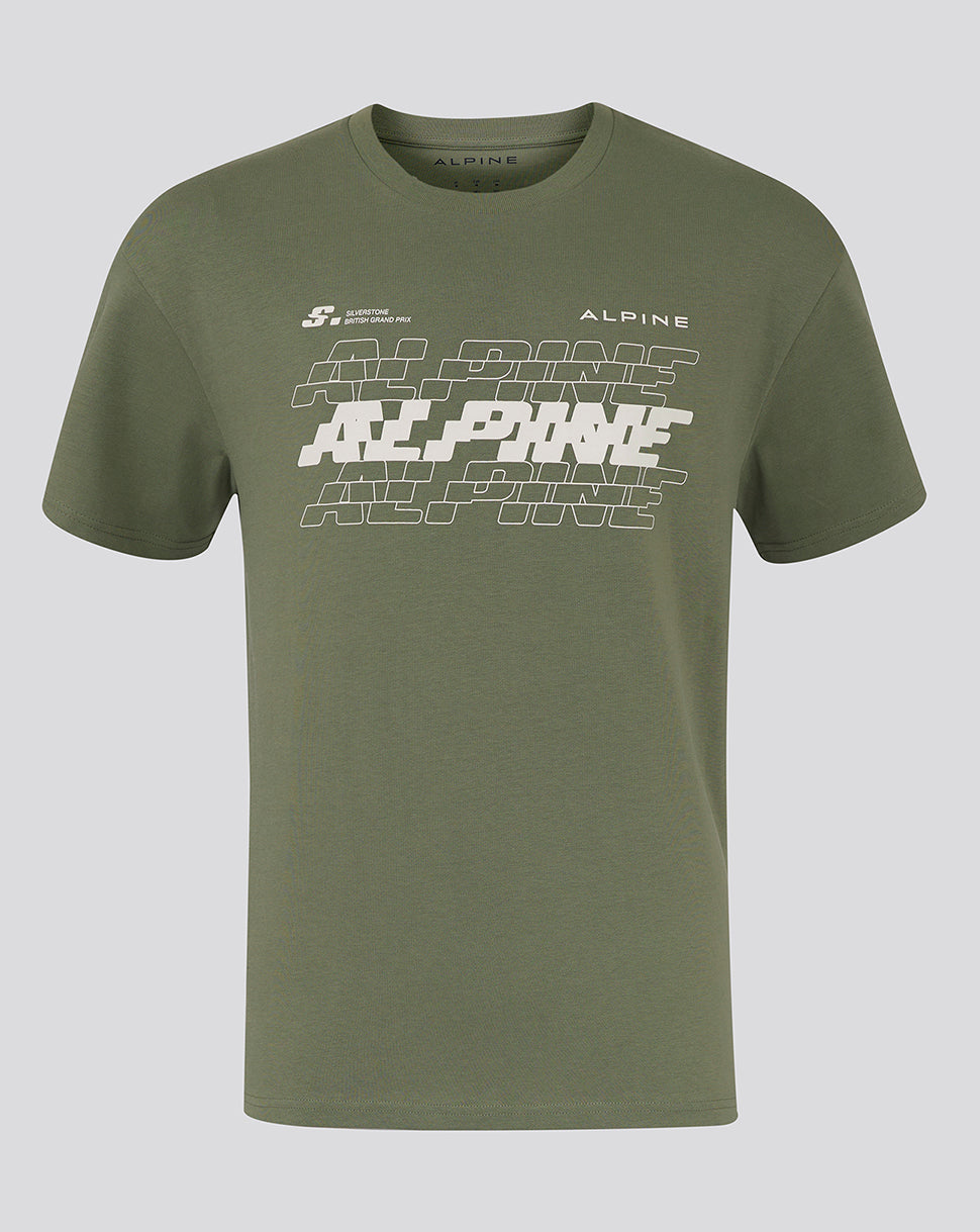 BWT Alpine Formula 1 Team Silverstone Oversized T-Shirt - Green