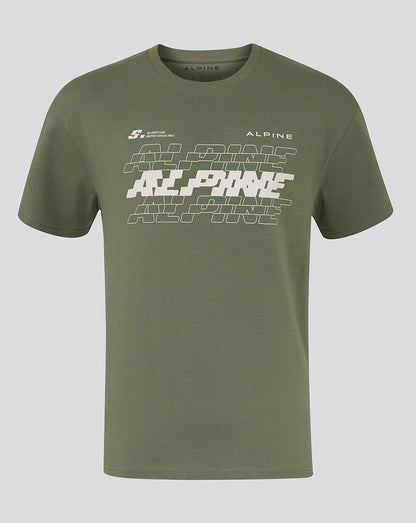 BWT Alpine Formula 1 Team Silverstone Oversized T-Shirt - Green