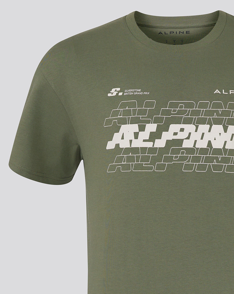 BWT Alpine Formula 1 Team Silverstone Oversized T-Shirt - Green