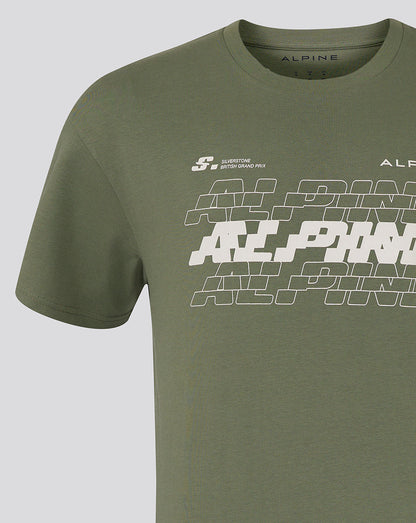 BWT Alpine Formula 1 Team Silverstone Oversized T-Shirt - Green