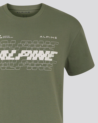 BWT Alpine Formula 1 Team Silverstone Oversized T-Shirt - Green