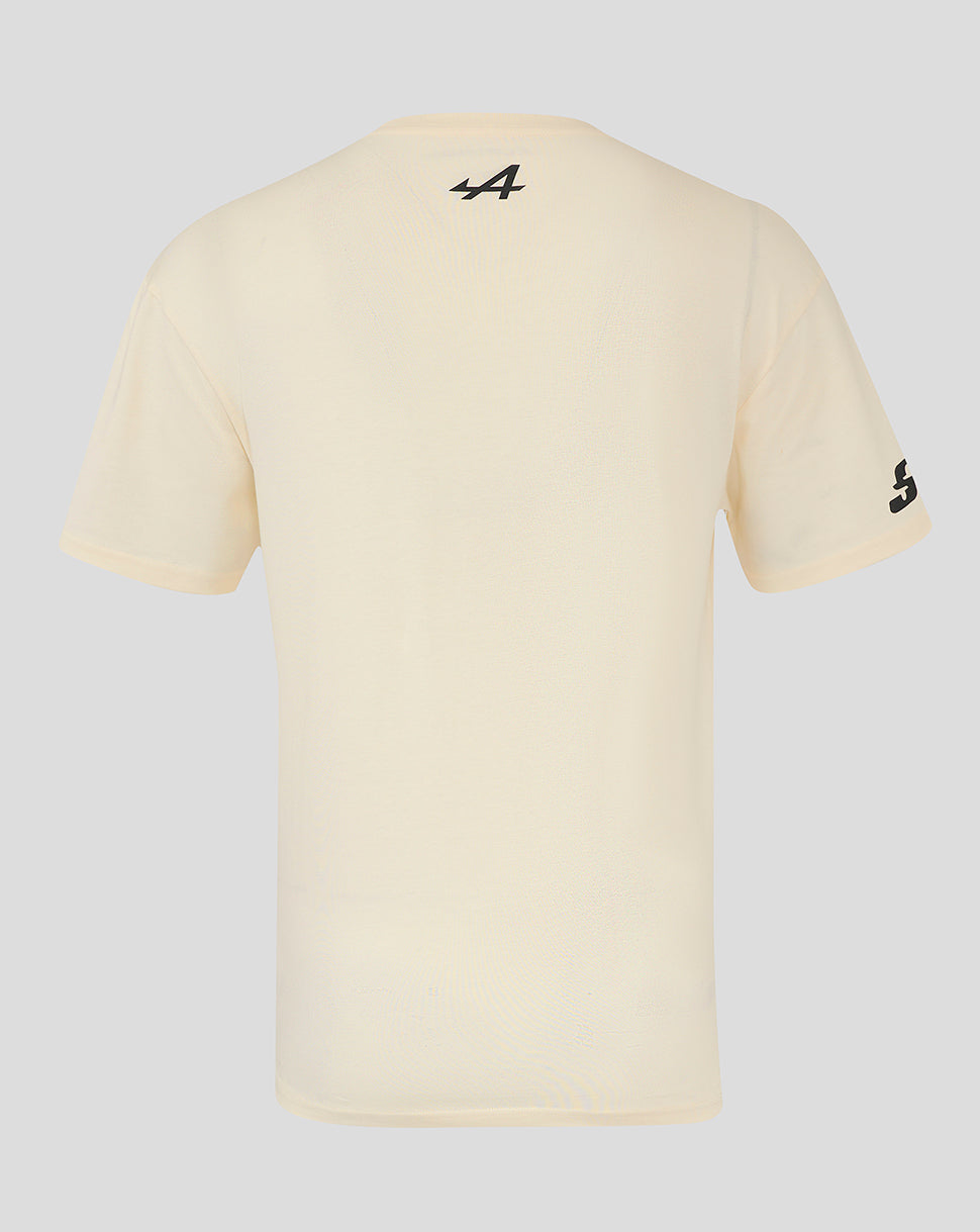 BWT Alpine Formula 1 Team Silverstone Oversized Unisex T-Shirt - Egret