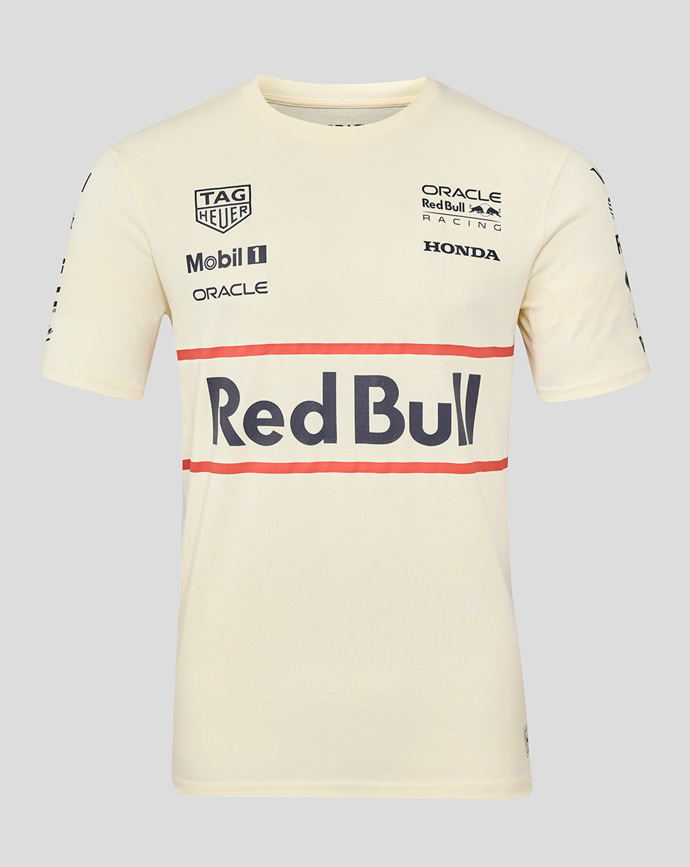 Oracle Red Bull Racing Unisex Heritage Team T-Shirt - Egret - Egret