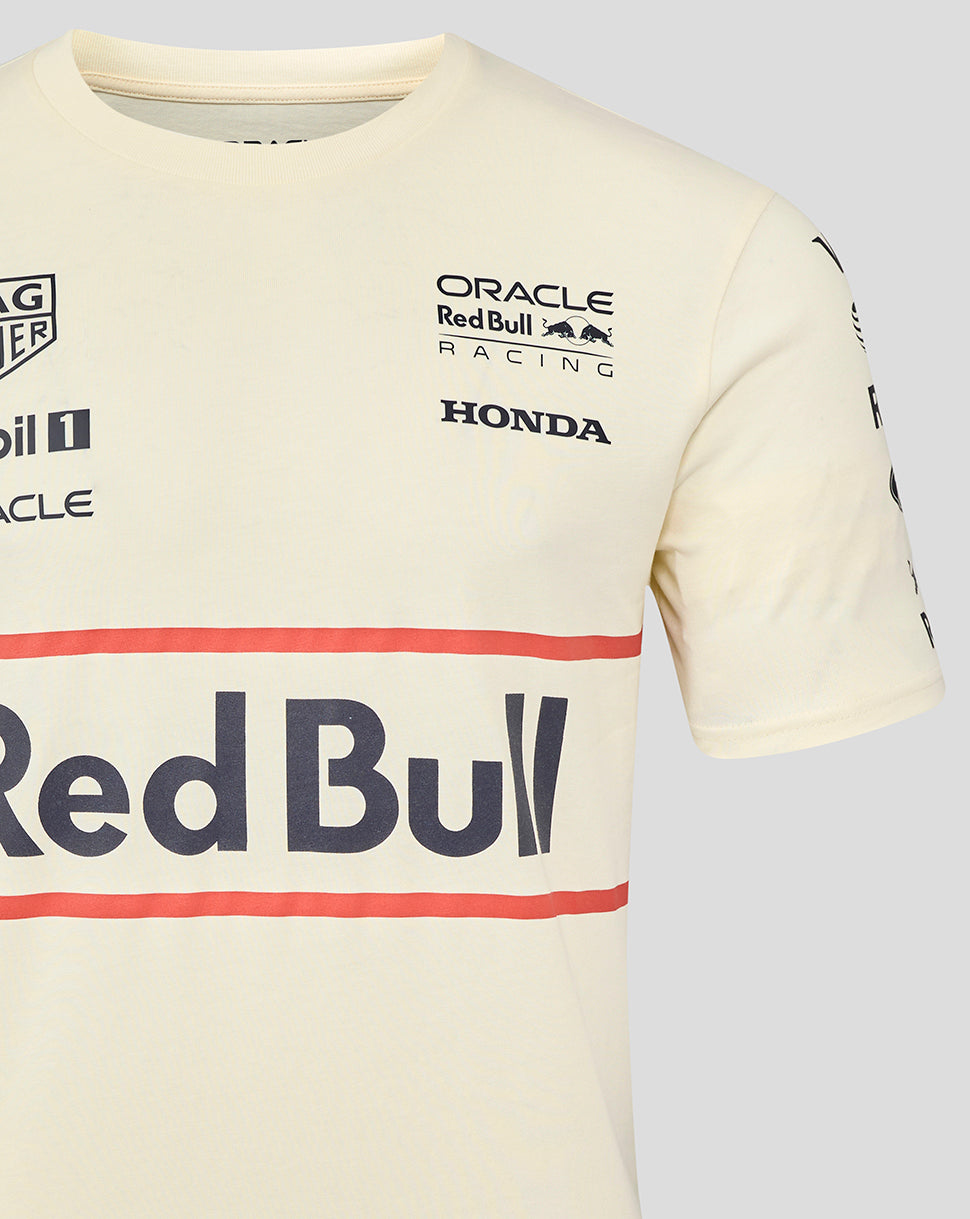 Oracle Red Bull Racing Unisex Heritage Team T-Shirt - Egret - Egret