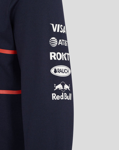 Oracle Red Bull Racing Unisex Heritage Long Sleeve Team Polo Shirt - Night Sky