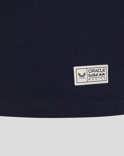 Oracle Red Bull Racing Unisex Heritage Long Sleeve Team Polo Shirt - Night Sky
