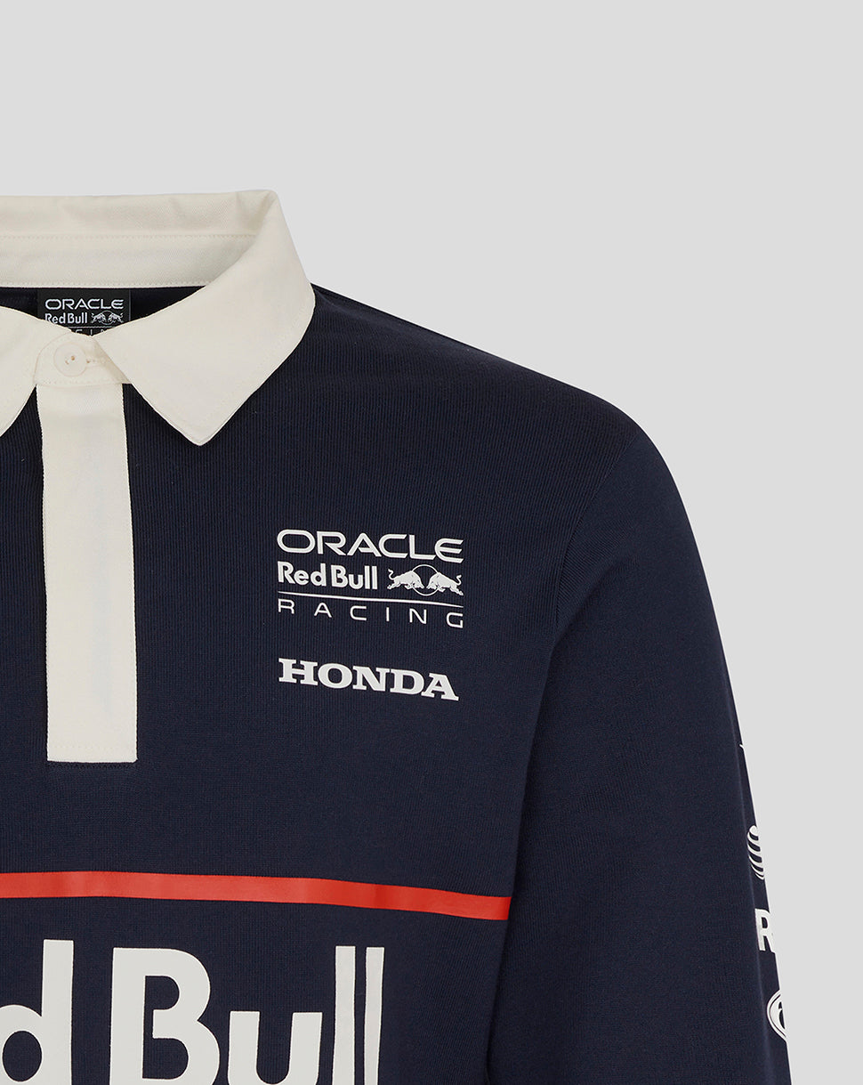 Polo de equipo Heritage de manga larga Oracle Red Bull Racing unisex – Night Sky - Night Sky