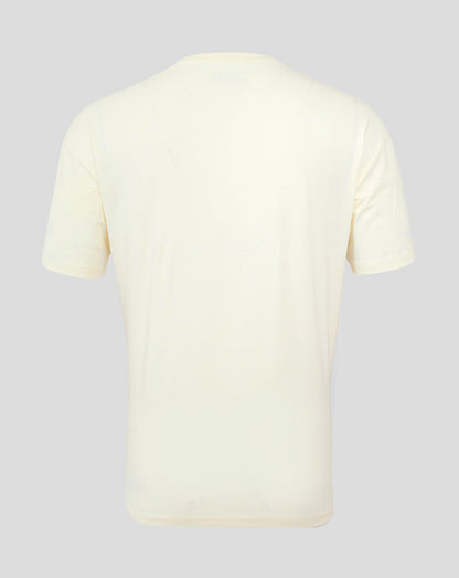 Oracle Red Bull Racing Unisex Heritage Script T-Shirt - Egret