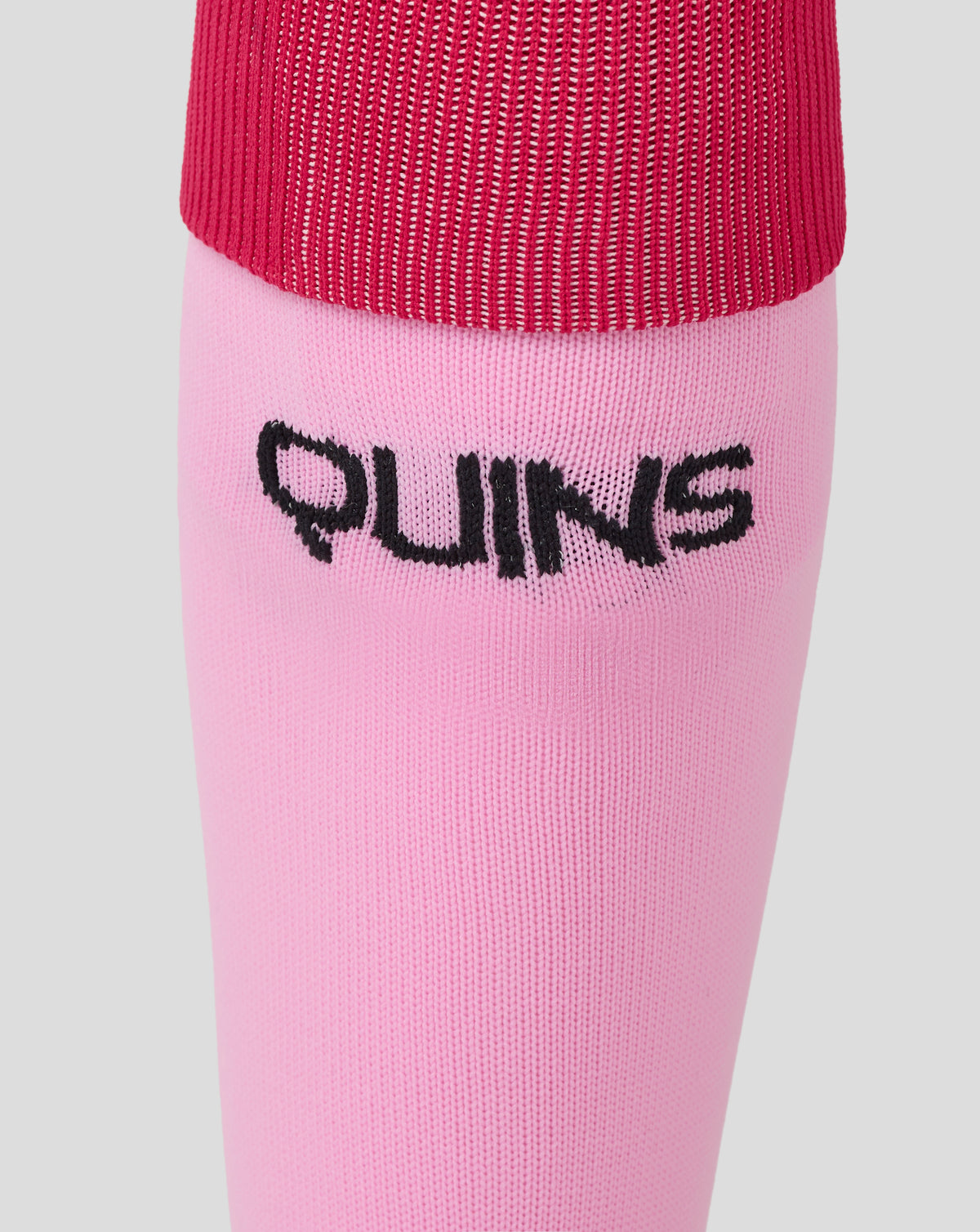 Harlequins Junior 25/26 Auswärts Socken - Pink Frosting/Barberry